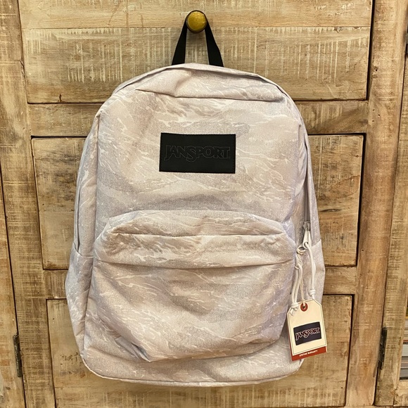 JANSPORT Superbreak LS Nimbus Cloud Tiger Camo Bag - Picture 2 of 12